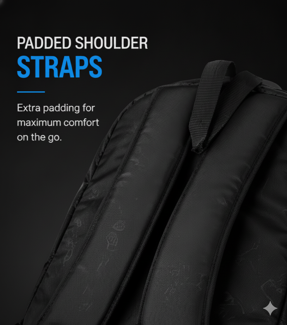 🎒 HP Premium Laptop Backpack – Water Resistant Travel, Office, College & School Bag (Black)