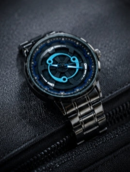 Luxury Black Steel Men's Watch – Premium Designer Analog Wrist Watch